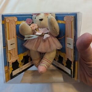 Pop Up Ballerina Bear And Toy Gift Set Brand New Sealed